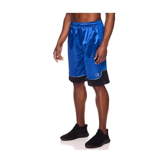 AND1 Men's All Court Colorblock Shorts Blue & Black Size 3XL - Picture 4 of 5